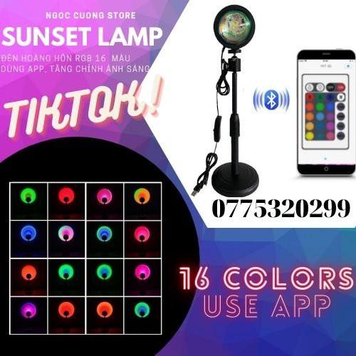 Đèn hoàng hôn,́ Đ̂̉ ̂̉ ̂̉ Đ̂̉  ̀ ̆̀ , đèn led trang trí, đèn sống ảo siêu hót tiktok
