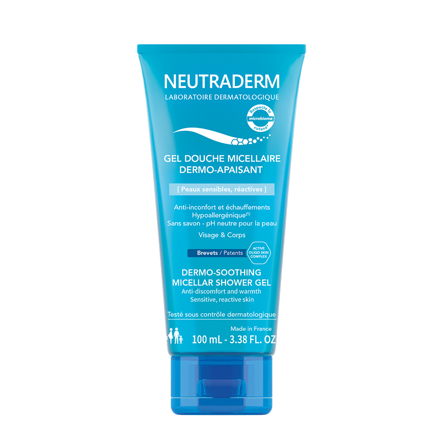 Sữa Tắm Chăm Sóc Da Nhạy Cảm NEUTRADERM MICELLAR Không Chứa Xà Phòng, Giúp Dưỡng Ẩm, Làm Dịu Da