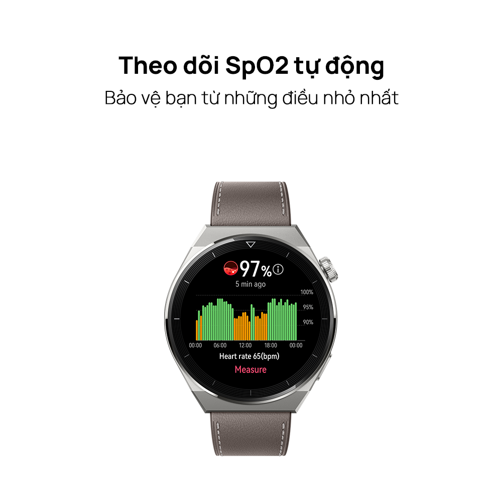 Đồng Hồ Thông Minh HUAWEI WATCH GT 3 Pro | Gốm tinh thể nano | Điện tâm đồ | Lặn tự do | Hàng Chính Hãng