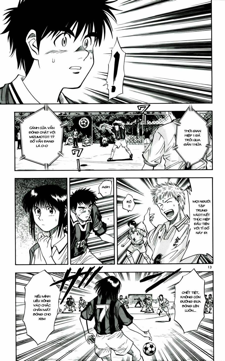 vũ điệu trên sân cỏ - fantasista chapter 29 13