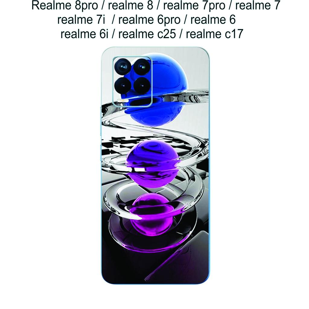 Miếng Dán Skin mặt lưng dành cho Realme 8pro / realme 8 / realme 7pro / realme 7 / realme 7i / realme 6pro / realme 6............