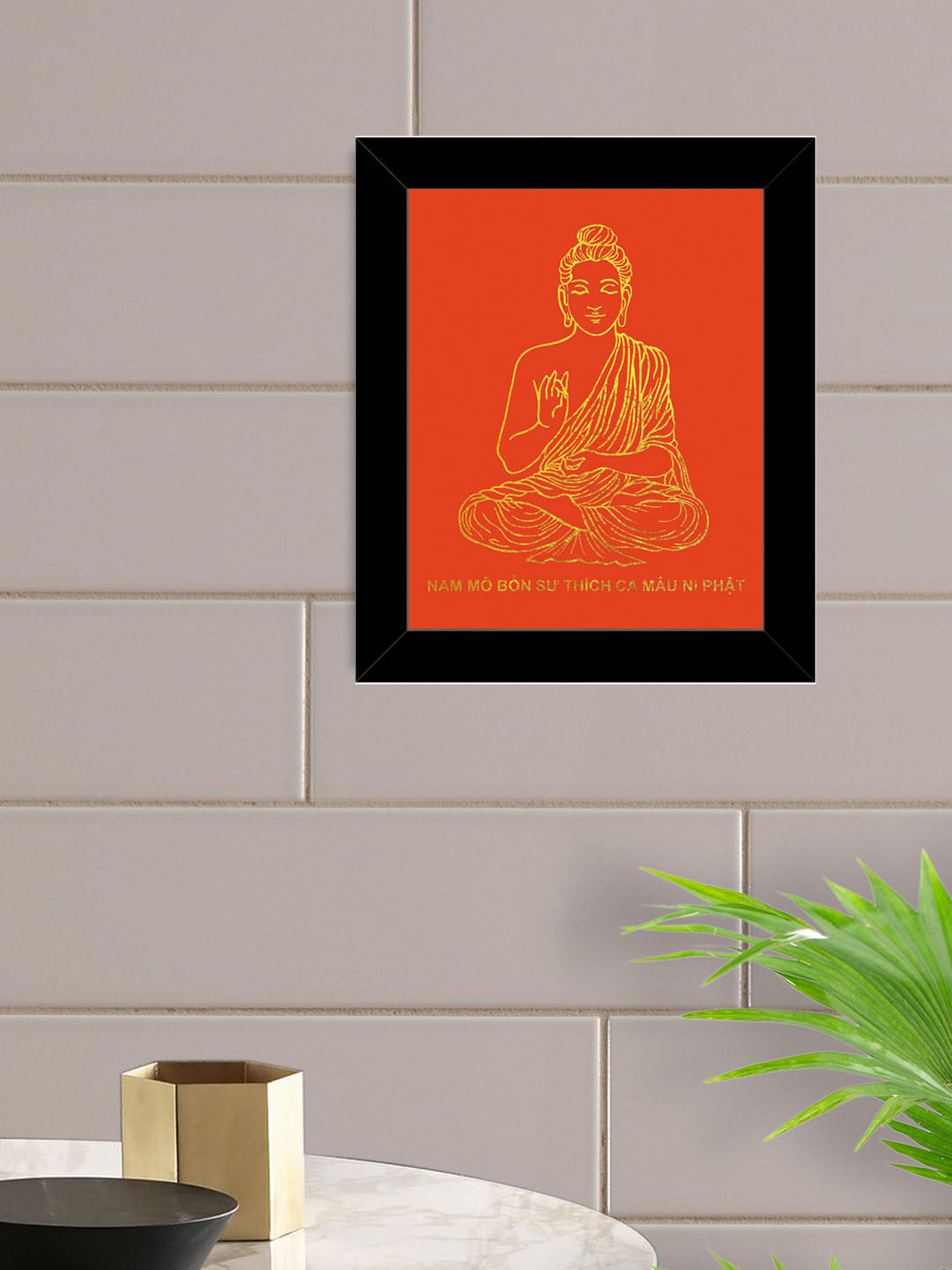 Tranh Nét Vàng - Tranh Phật Thích Ca