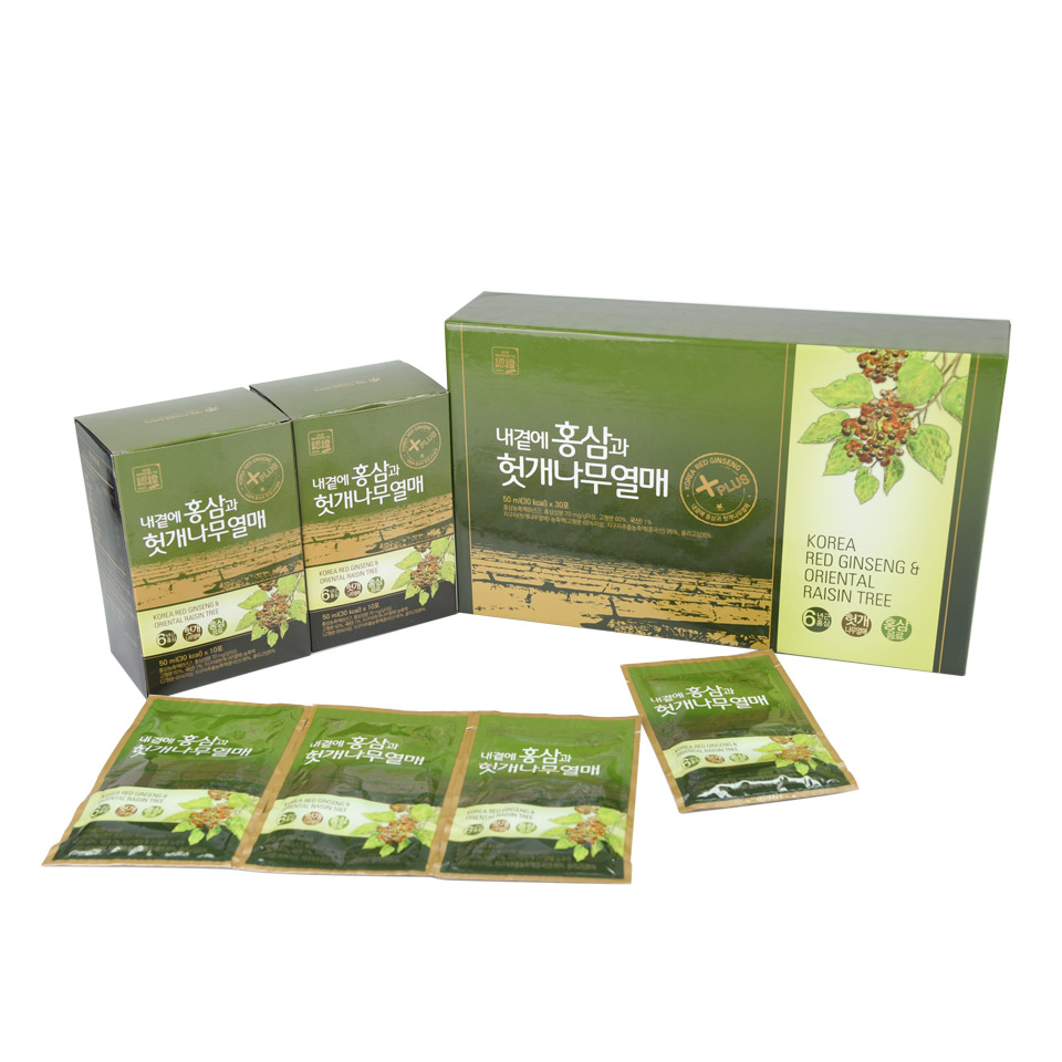 Nước Hồng Sâm bổ gan DAEDONG Hàn Quốc hộp 30 gói * 50ml
