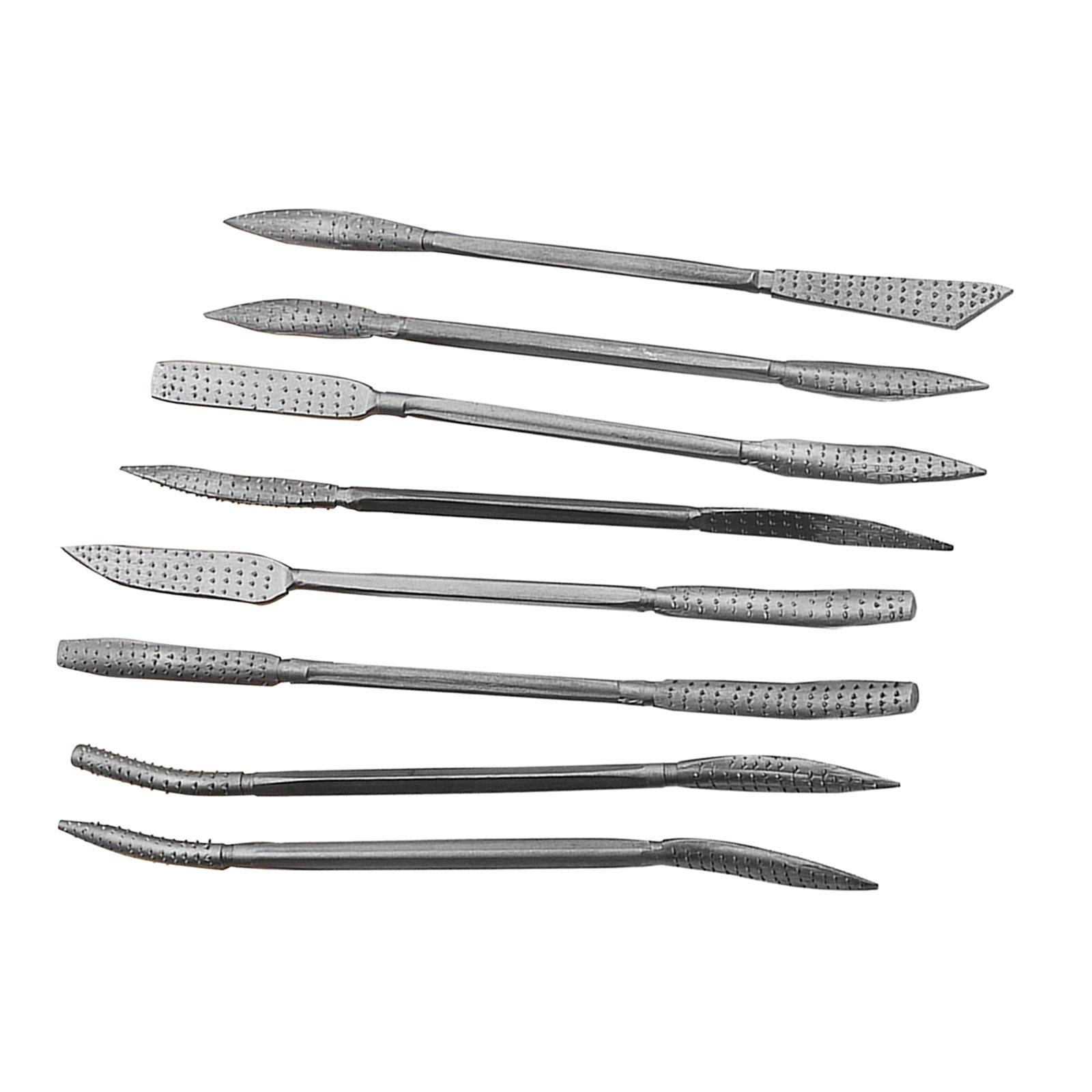 Wood Rasp File Set Riffler files Burrs for Engraving Carving Woodworking