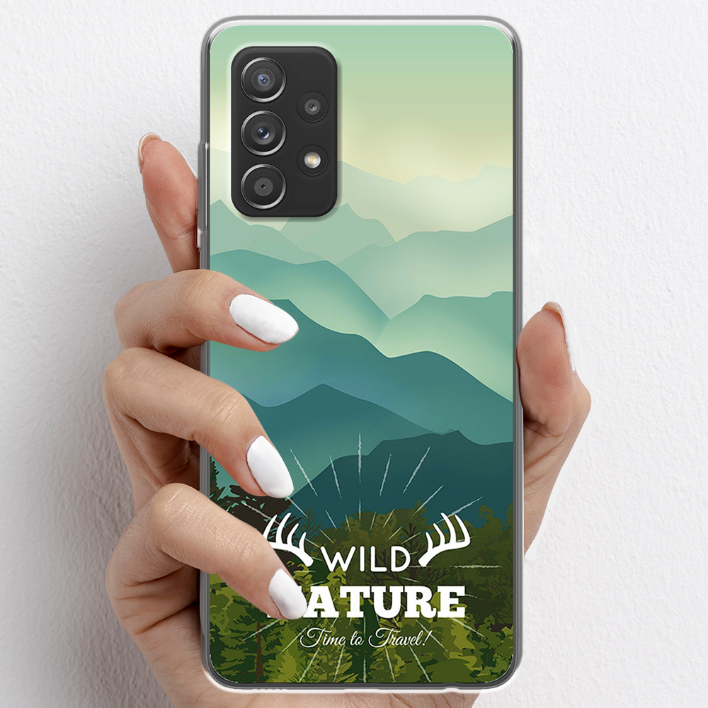 Ốp lưng cho Samsung Galaxy A52 , Samsung Galaxy A52s 5G nhựa TPU mẫu Núi non