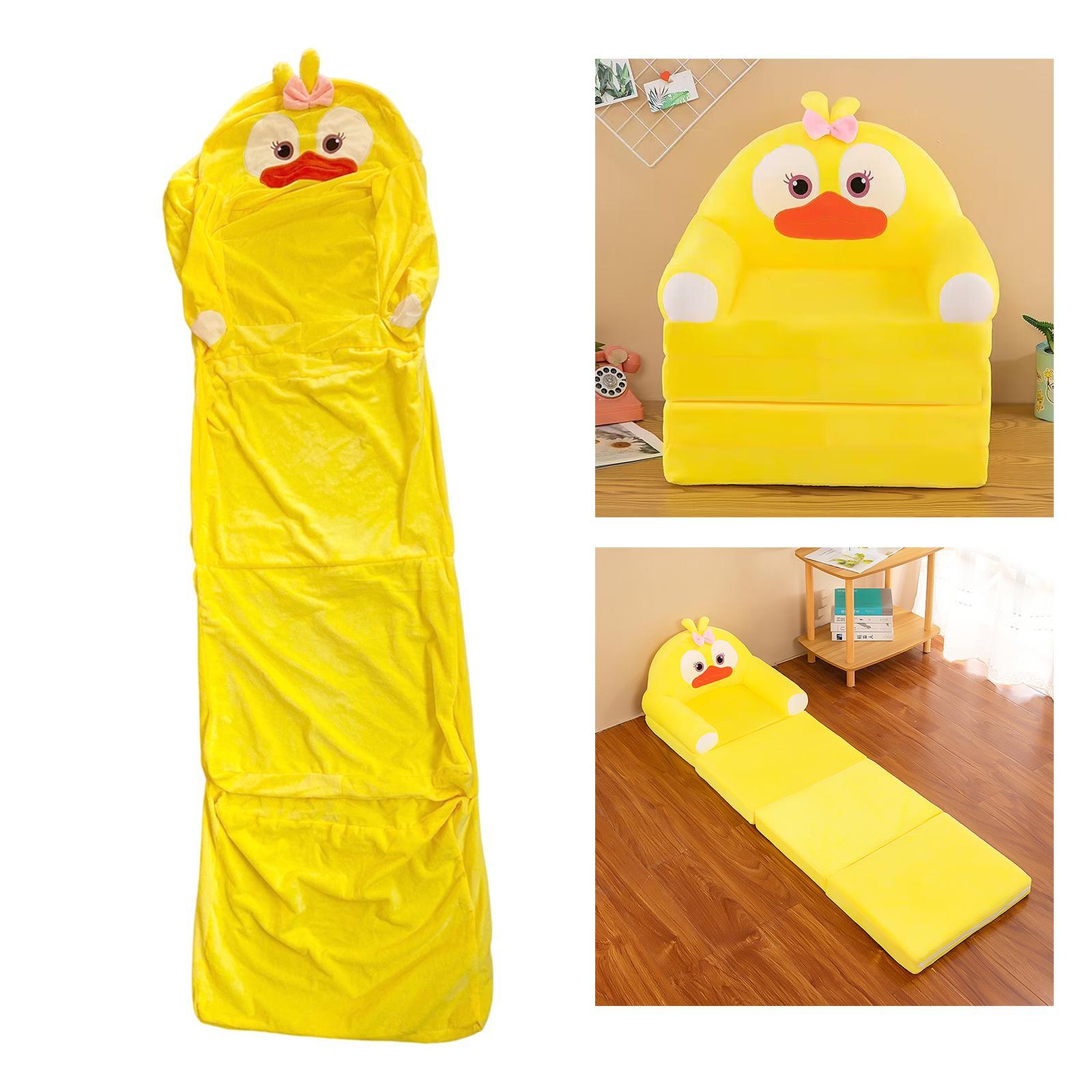 Foldable Kids Sofa Cover Armchair Slipcover for Living Room Home Decoration