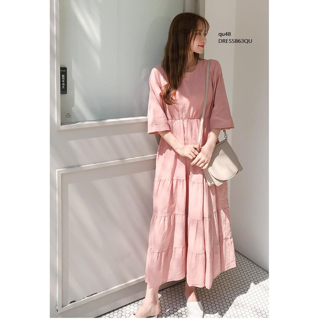 DRESS770 ĐẦM MAXI THIẾT KẾ