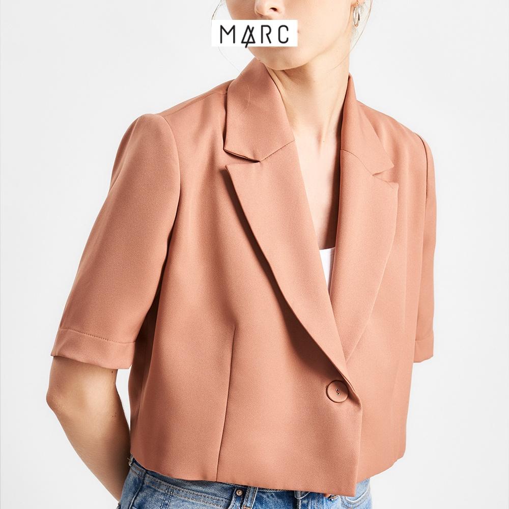 Áo khoác nữ MARC FASHION kiểu crop cài 1 nút CBLH0591