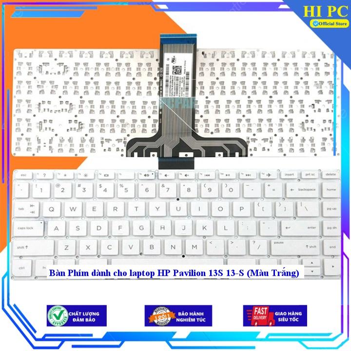 Bàn Phím dành cho laptop HP Pavilion 13S 13-S (Màu Trắng) - Hàng Nhập Khẩu