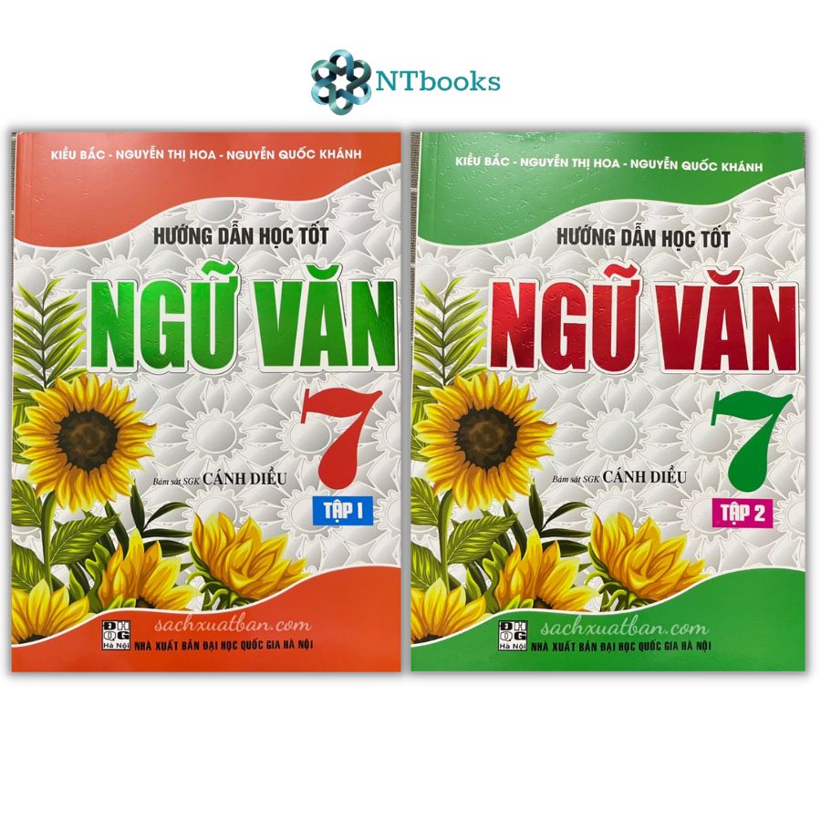 Sách Hướng Dẫn Học Tốt Ngữ Văn Lớp 7 Tập 1 + Tập 2