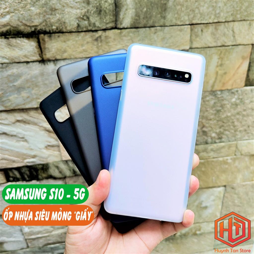 Ốp lưng s10 5g dẻo nhựa siêu mỏng giấy chống bám vân tay bảo vệ camera phụ kiện điện thoại huỳnh tân store