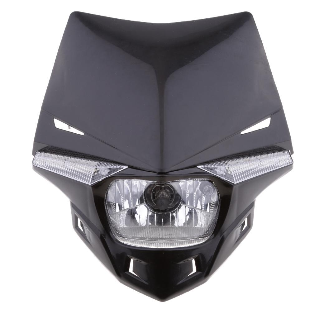 Motorcycle Headlight Head Lamp for Black
