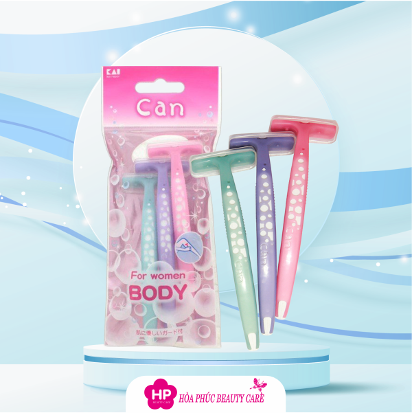 Dao Cạo Body Kai Razor 017803- For Women Body  (Set 3 cây)