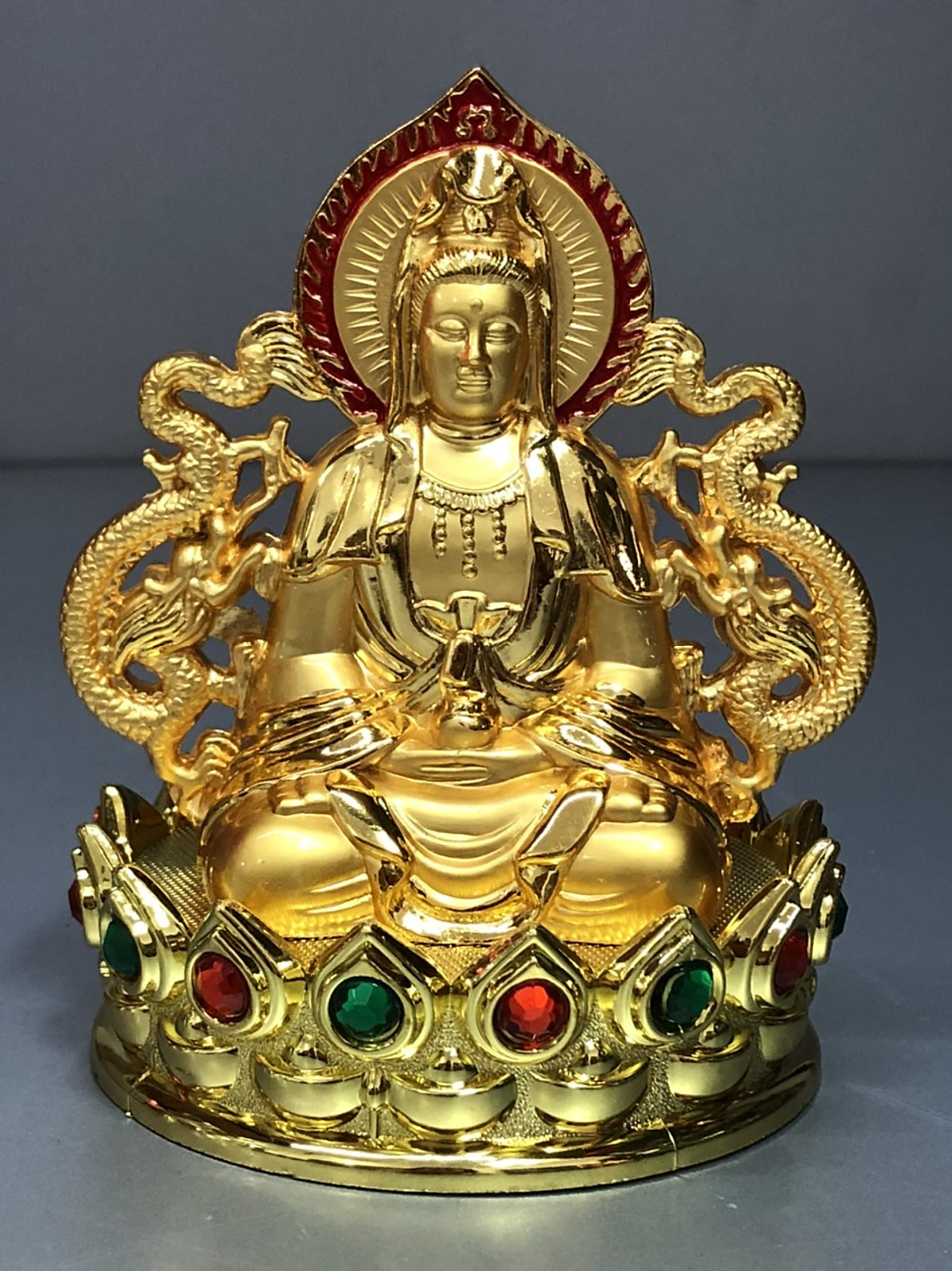 Tượng Để Ô tô Quan Âm Bồ Tát DA12103
