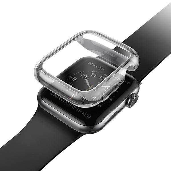 Ốp dành Cho Apple Watch Series 7 UNIQ Garde Hybrid Chính Hãng Bảo Vệ Màn Hình Chống Xước