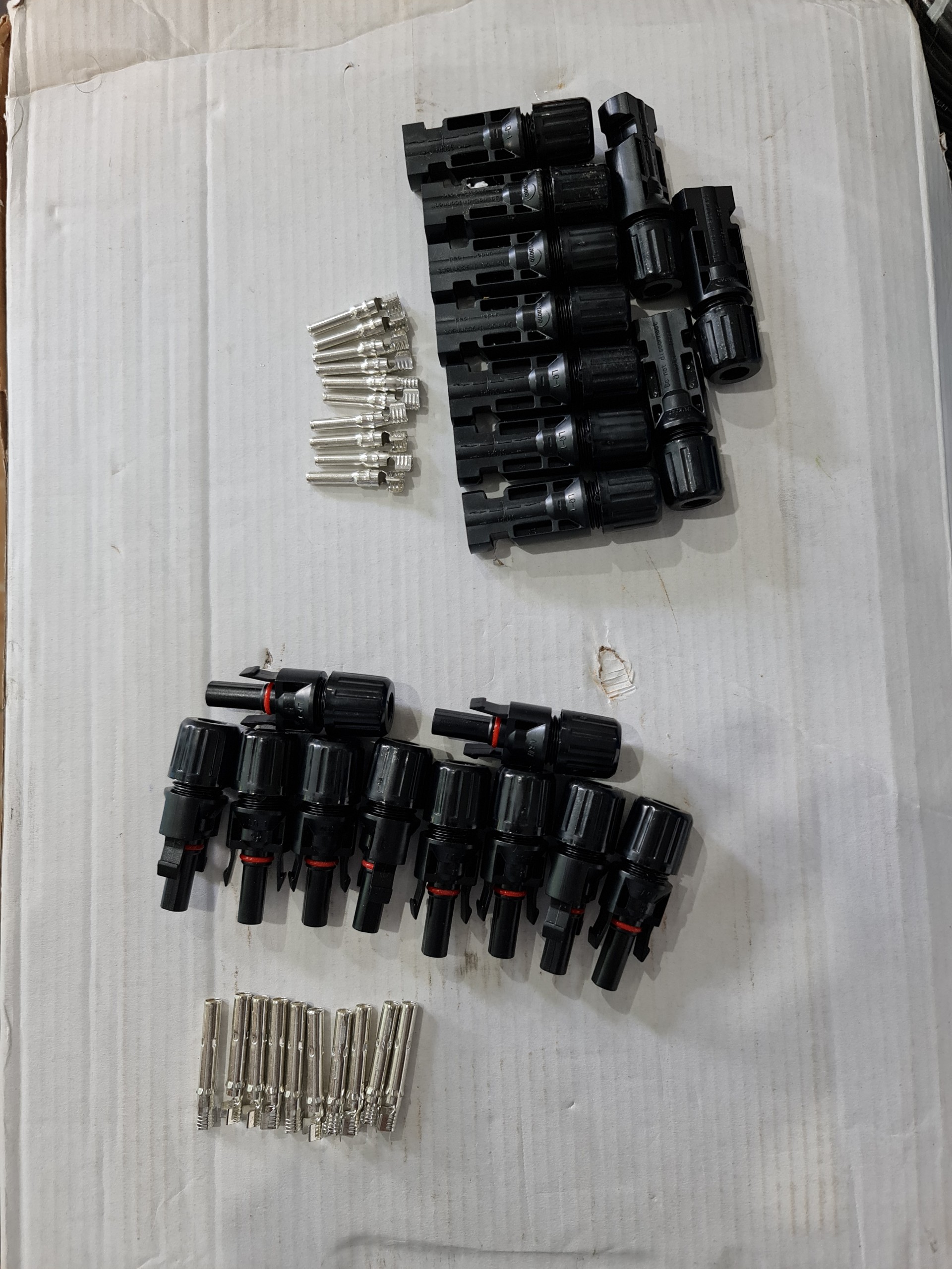 Combo 10 jack MC4  1500VDC màu đen