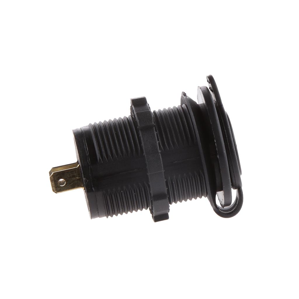 Waterproof Dual USB Motorcycle Car Power Adapter Charger Plug Socket