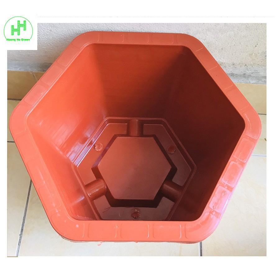 2 Chậu Nhựa Trồng Cây Cảnh, Hoa FA-380 Bình Thuận Plastics