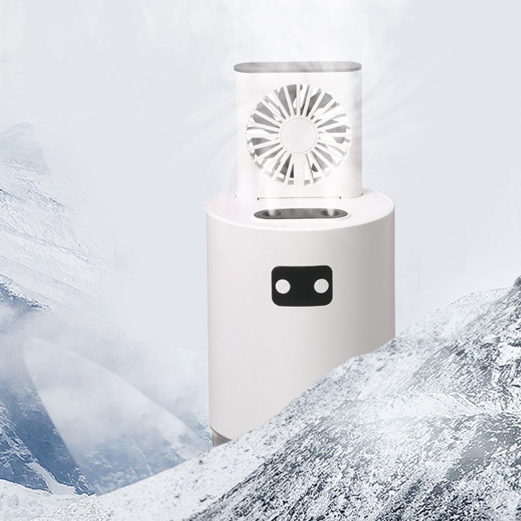 Portable Air Conditioner Humidifier Air Cooler Fan Remote Control USB for Office
