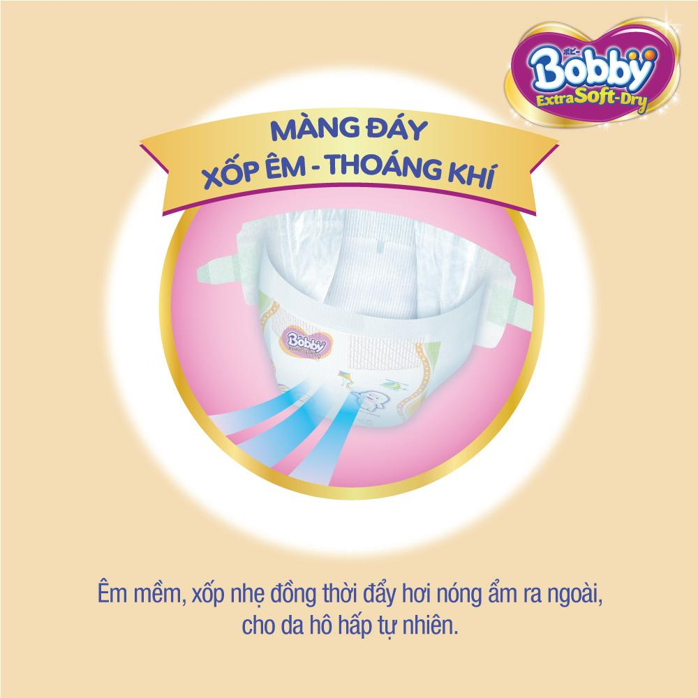 Tã quần cao cấp Bobby Extra Soft-Dry M60 - Tặng 4 miếng