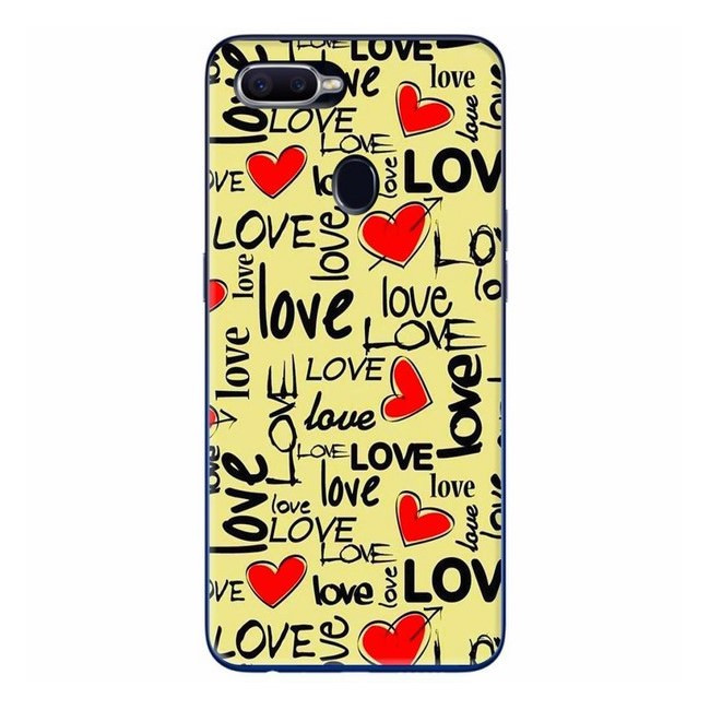 Ốp Lưng Dành Cho Điện Thoại Oppo F9 - Họa Tiết Love