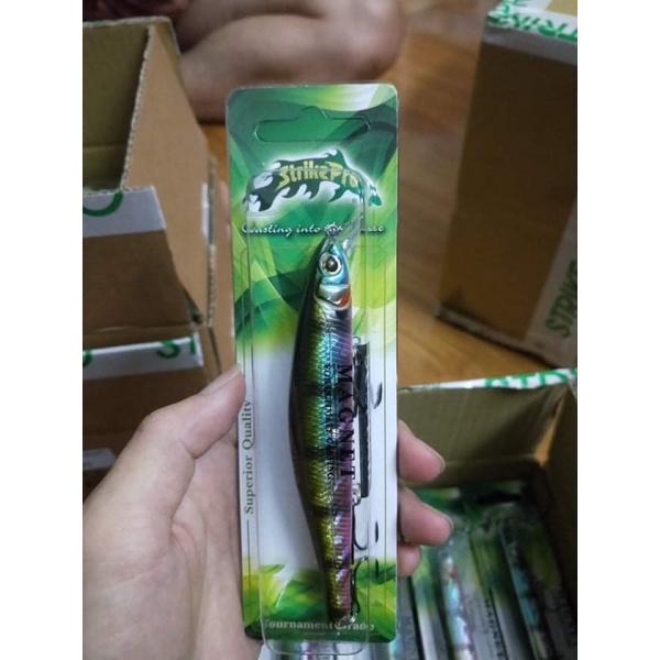 Mồi câu cá giả Strikepro Inquisitor - Màu Dạ Quang