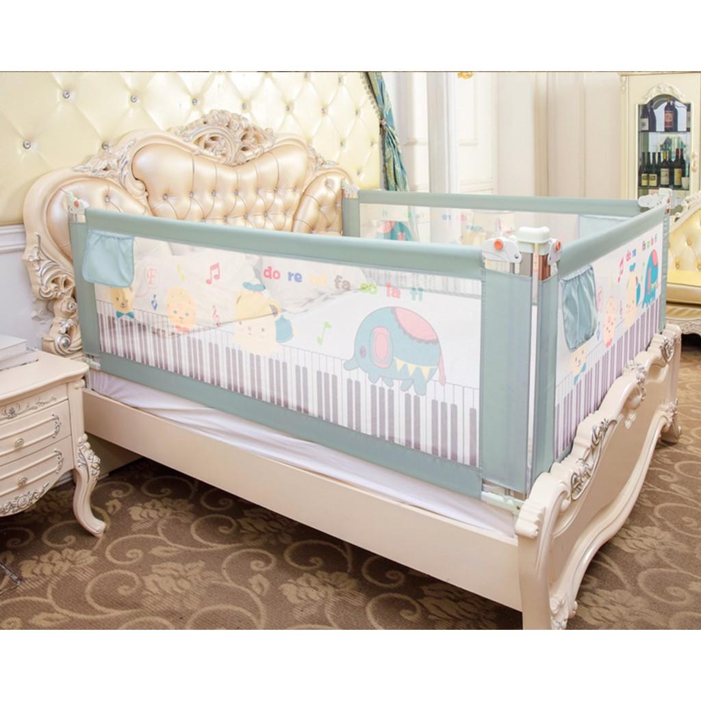 Thanh chắn giường ngủ bảo vệ Bé Yêu - bộ 3 thanh