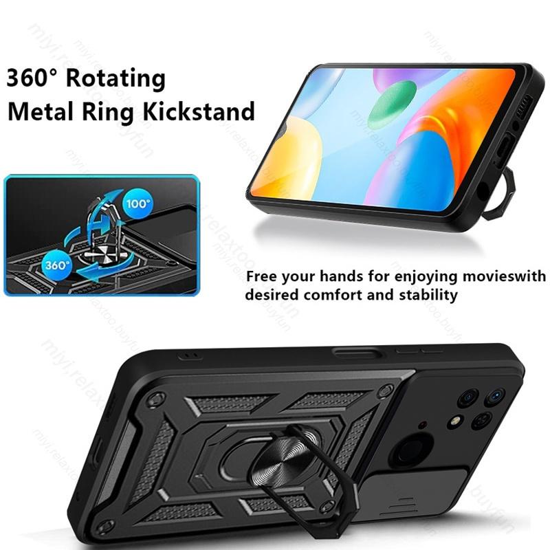 Ốp lưng dành cho iphone 6 7 8 plus x xs max 11 12 13 pro max giá đỡ iring chống sốc va đập nắp trượt bảo vệ camera
