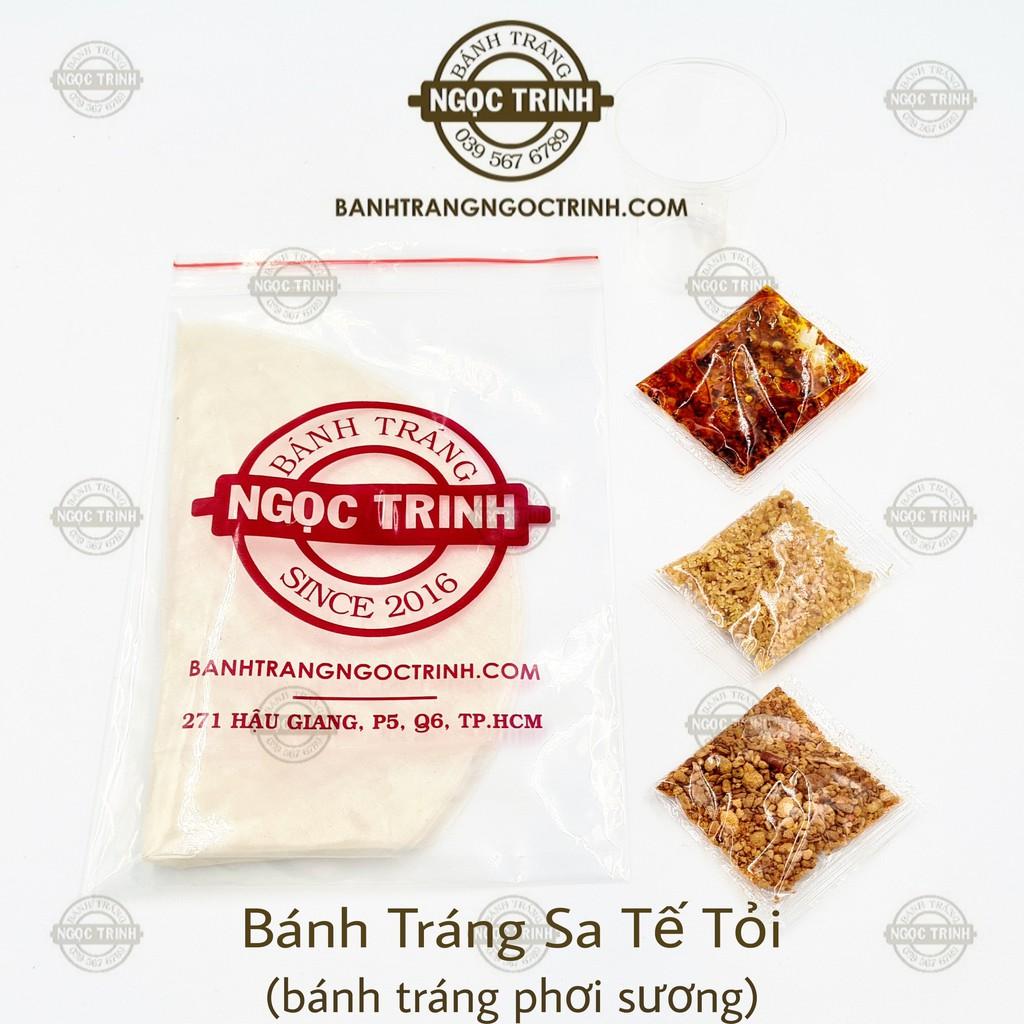 Bánh tráng sa tế tỏi (5 Túi) loại bánh tráng phơi sương bánh tráng Ngọc Trinh