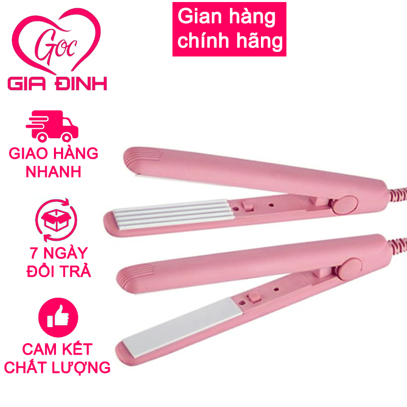Bộ Máy là tóc mini + Máy dập xù mini