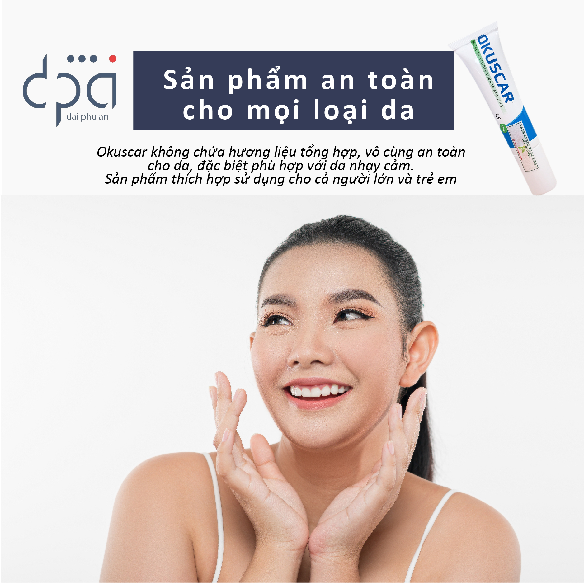 [Tặng 2 dầu mù u Thái An] Combo 2 kem xóa sẹo cao cấp OKUSCAR - Thương hiệu 25 năm Hy Lạp - Thương hiệu số 1 Châu Âu - Được chuyên gia bác sĩ khuyên dùng