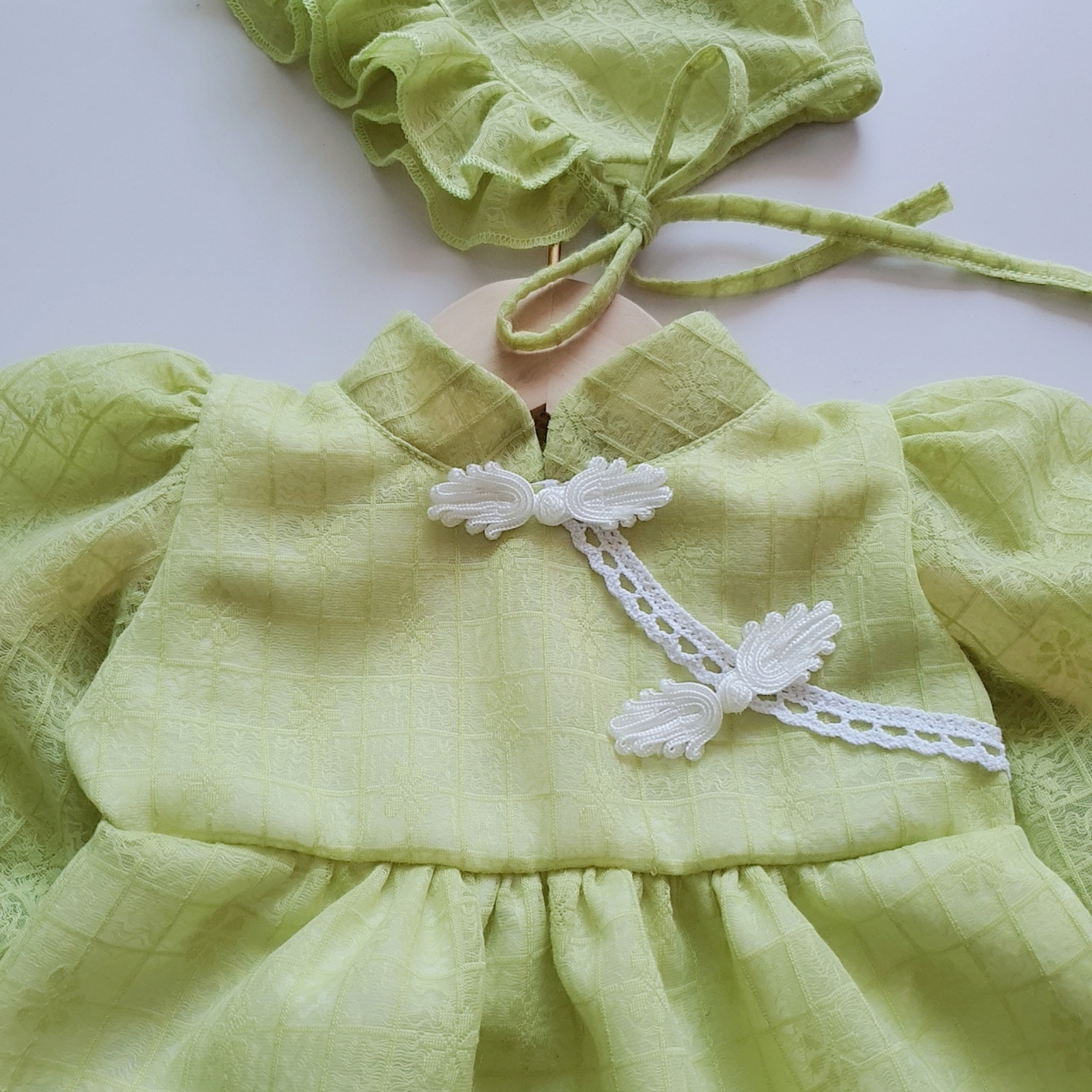 Body Cổ Tàu Bé Gái 3 Đến 12kg Chất Ren Nhật Dập Hoa Nổi CAO CẤP