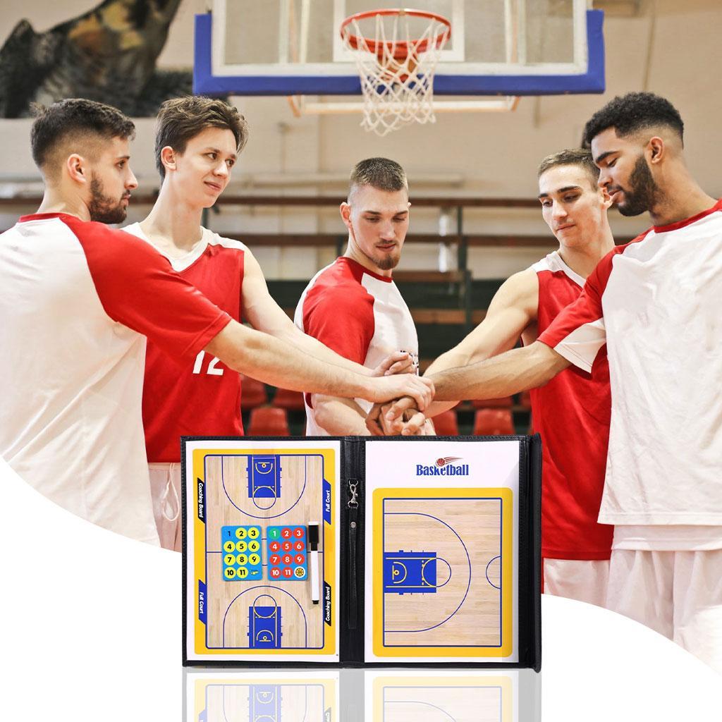 2x Coaches Board with Pen Dry Erase Coaching Clipboard Coaches Tool