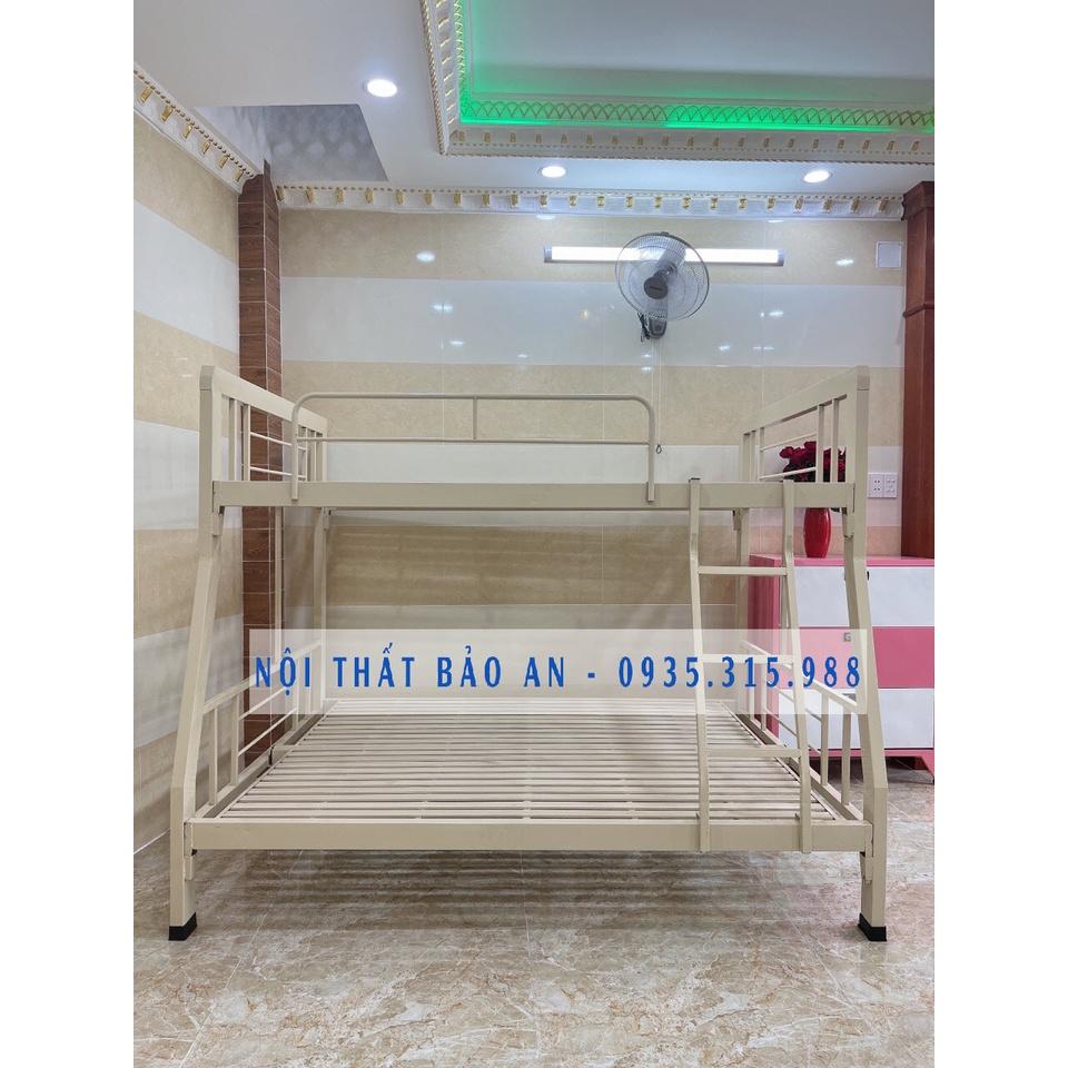 Giường sắt Tầng BẢO AN Trên 1m2 Dưới 1m4 Dài 2m