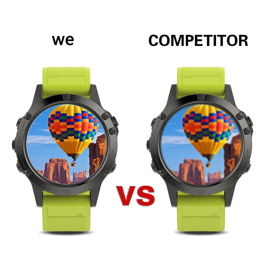 Set 3 kính cường lực cho đồng hồ thông minh Fenix 5 GPS