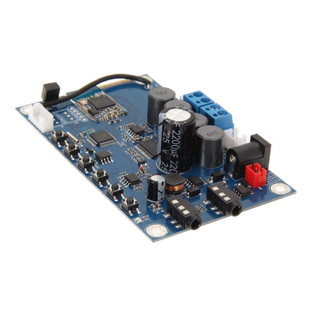 DC 12V Bluetooth 60W 2CH Digital Audio Power Amplifier Board AMP Module