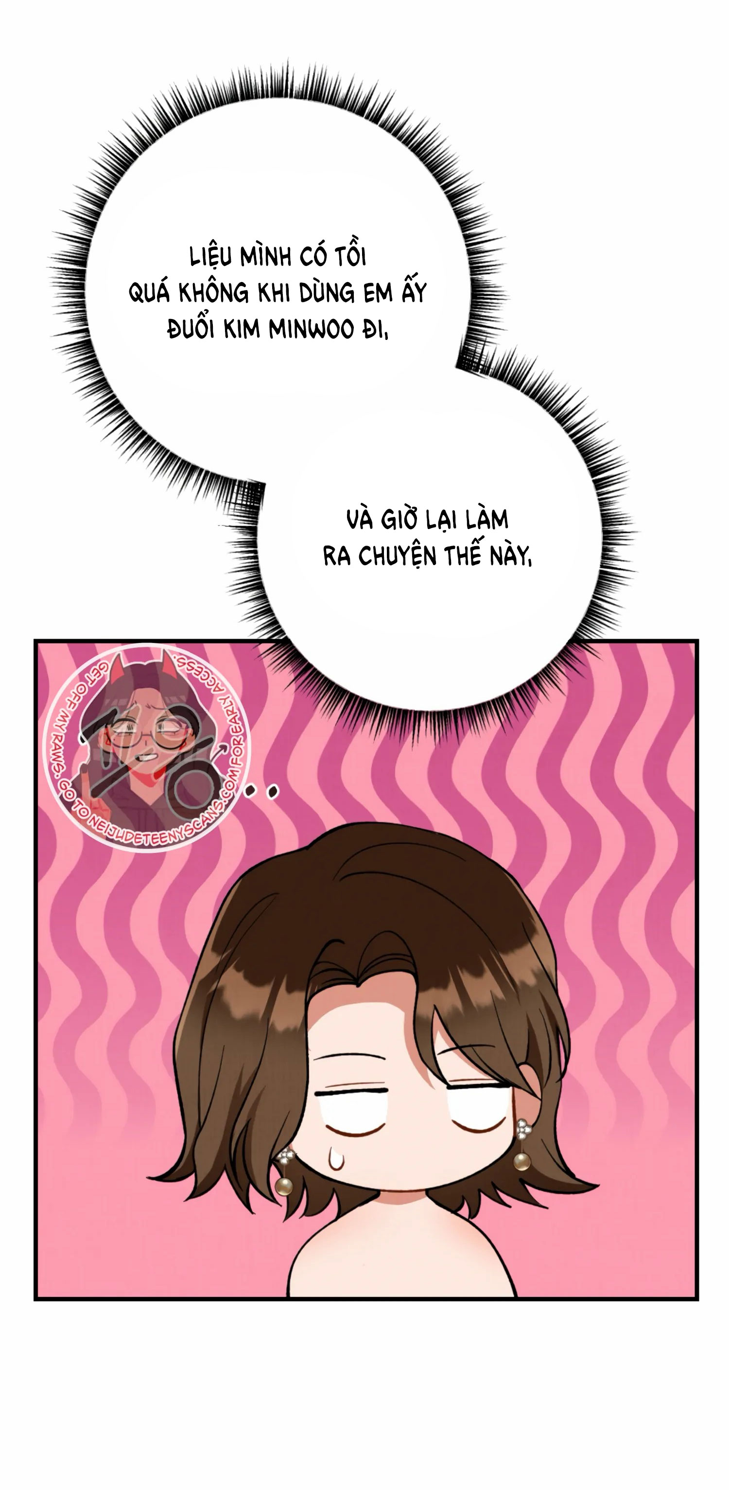 [18+] bạn của em trai không thể to như vậy! chapter 8.2 23