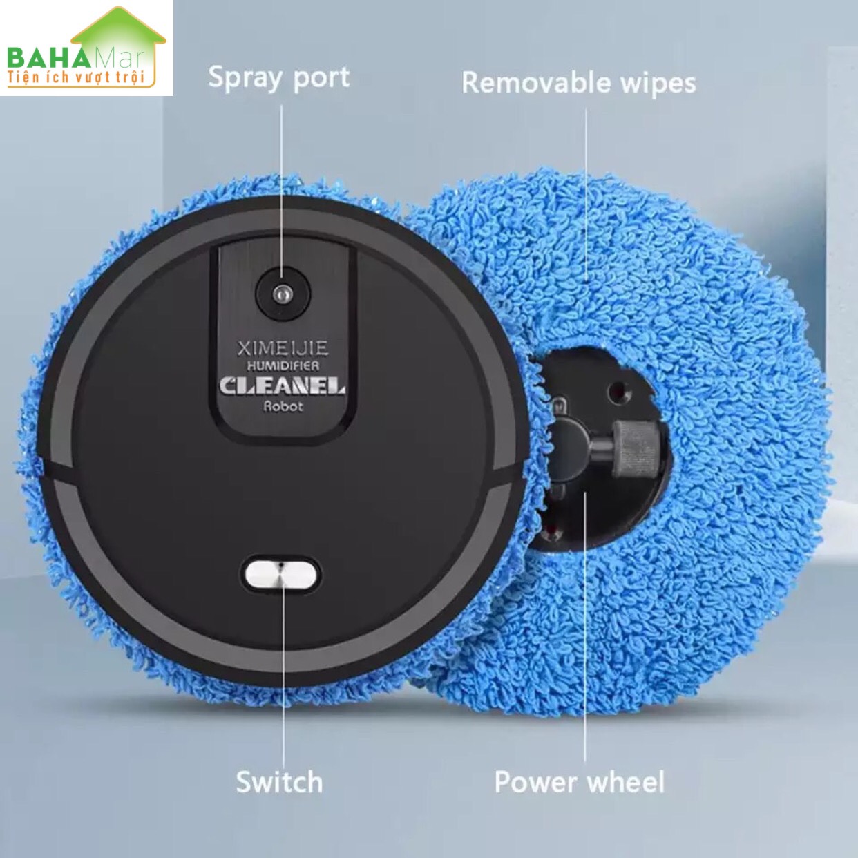 ROBOT THÔNG MINH ĐA NĂNG TỰ ĐỘNG 3 TRONG 1 "BAHAMAR"