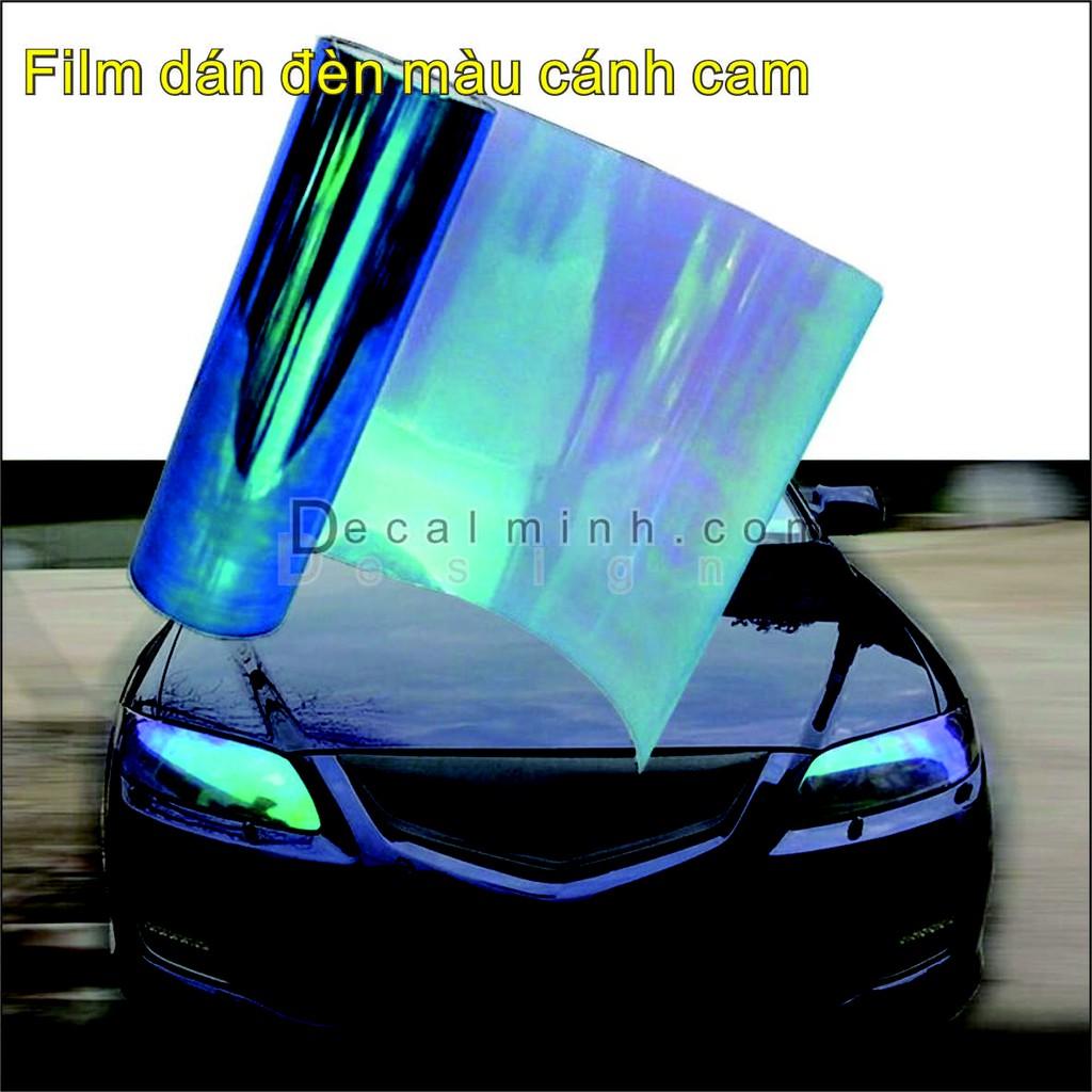 Decal Film dẻo dán đèn xe