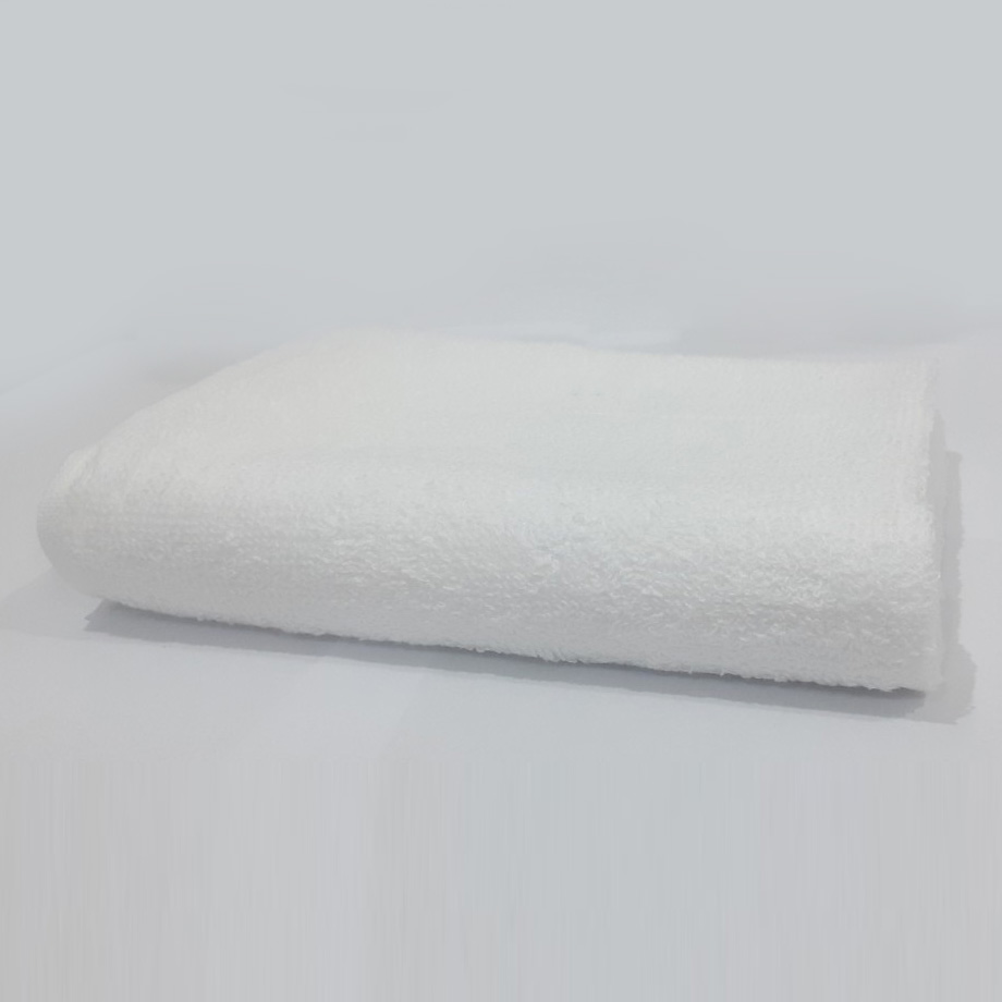 Set 2 khăn gội quấn đầu 100% Cotton, Mềm Mại và Siêu Thấm Hút Nước, màu trắng khách sạn