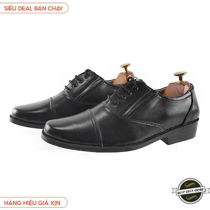 Giày trung niên Công Sở DA Pu Cao Cấp Bảo Hành 1 năm mã d23
