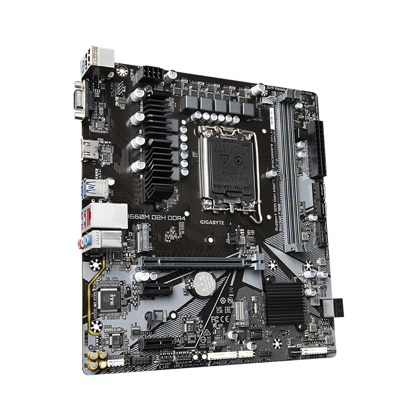 Mainboard Gigabyte B660M D2H DDR4-- Hàng Chính Hãng