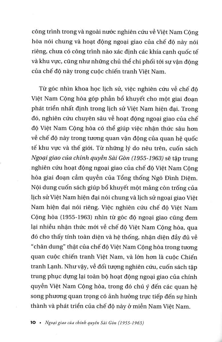 Ngoại Giao Của Chính Quyền Sài Gòn