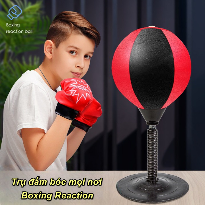 Trụ đấm bóc mọi nơi Boxing Reaction (Kèm Bao Tay) - Home and Garden