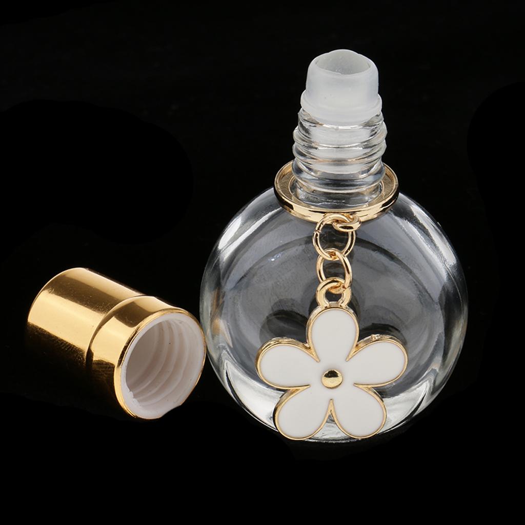 10ml Empty Roll On Bottle Glass Roller Bottles For Perfume Essential Oil 2x