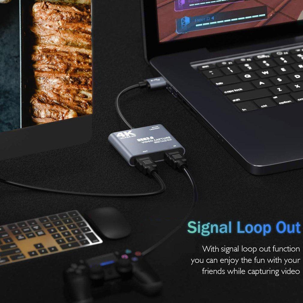 Thẻ Thu Hình Video 4K 1080p USB 3.0 Sang HDMI 1080p 60 Chuyên Dụng