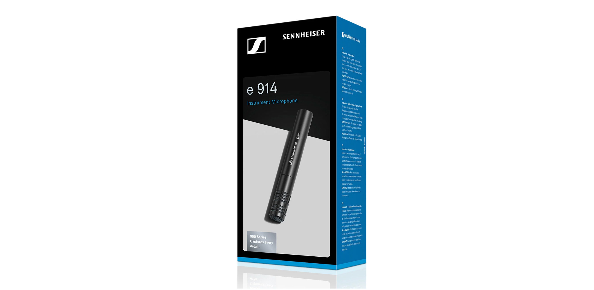 E 914 Micro Condenser Thu Nhạc Cụ Sennheiser - HÀNG CHÍNH HÃNG