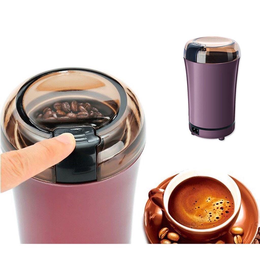 Máy Xay Đồ Khô Say Các Loại Hạt,Ngũ Cốc CaFe_Máy Xay MiNi Cầm Tay Siêu Tốc