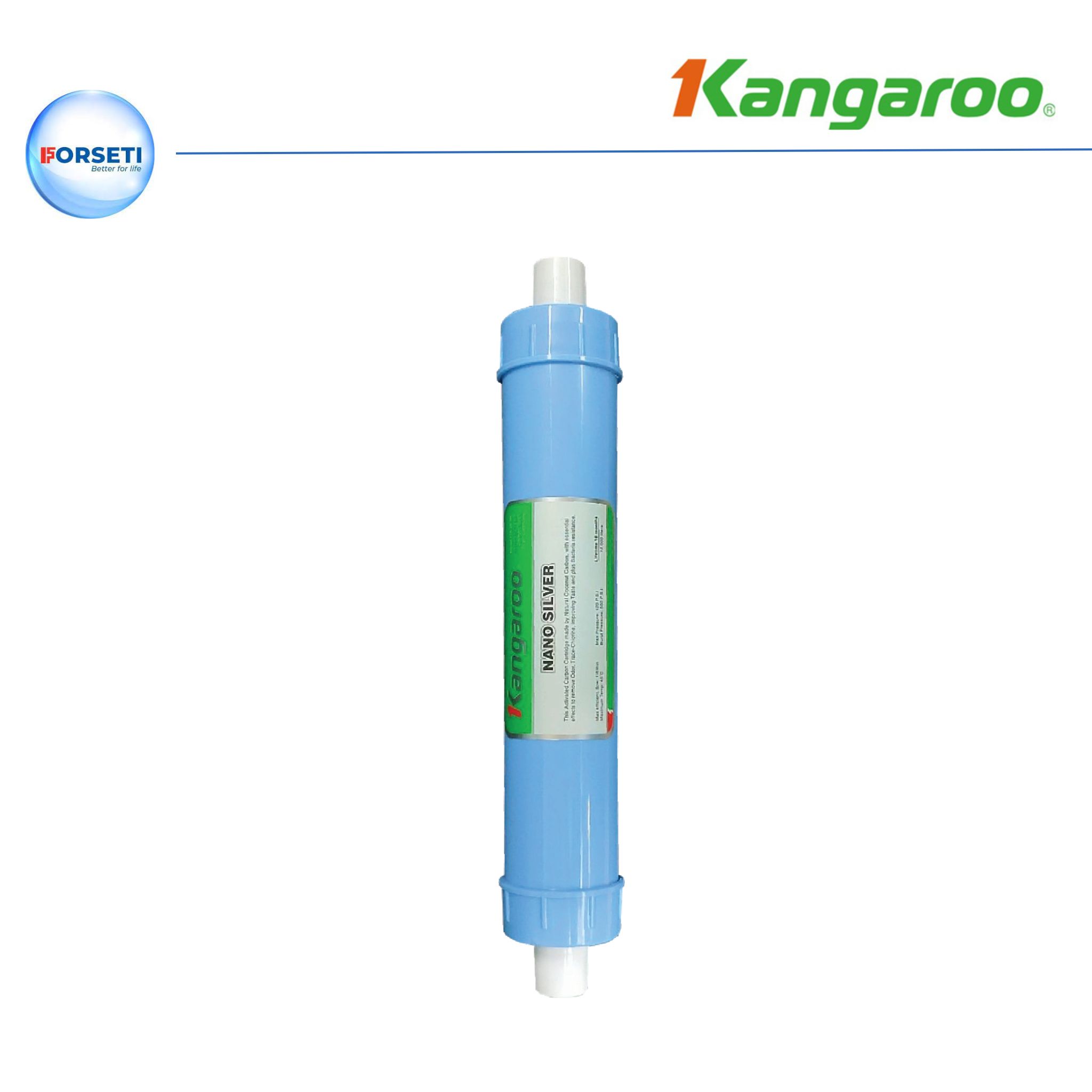 Trọn bộ lõi lọc Kangaroo gồm màng RO và bộ chức năng 5678 dùng cho máy lọc nước Kangaroo model KG108A - Hàng chính hãng