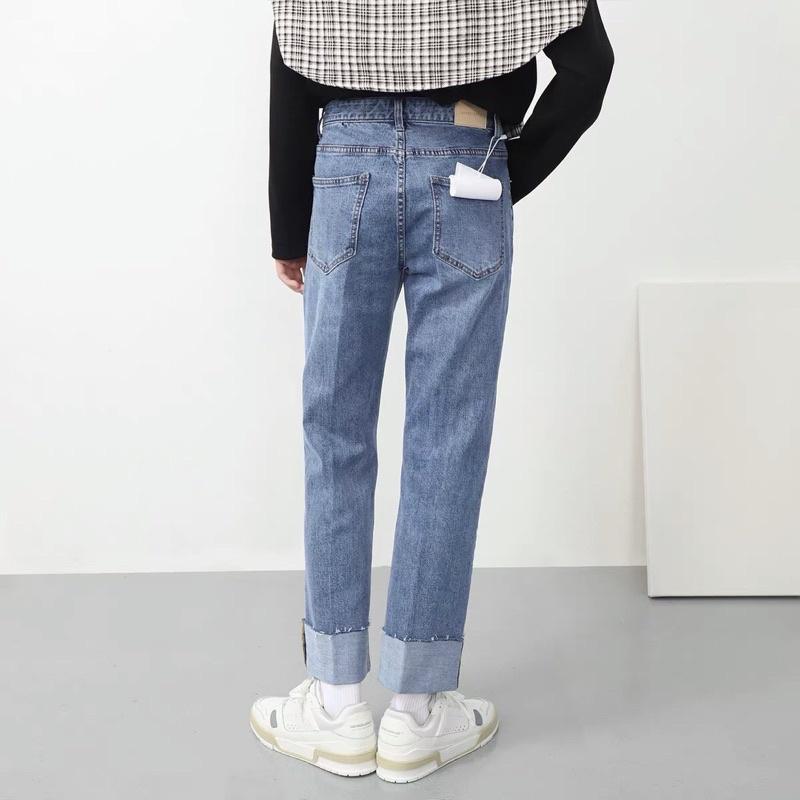 Quần baggy lên lay quần baggy jeans nam
